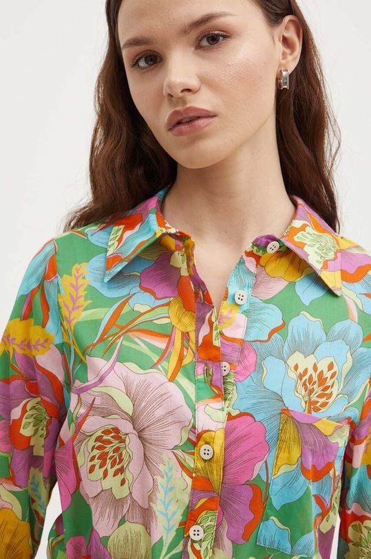 Bavlnená košeľa La Petite Française CHENILLE viacfarebná PFCHENILLE