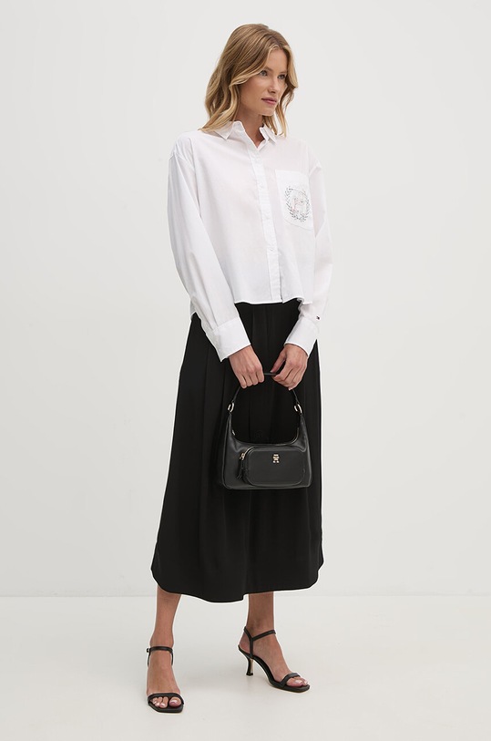 Tommy Hilfiger koszula bawełniana WW0WW41401 biały SS24