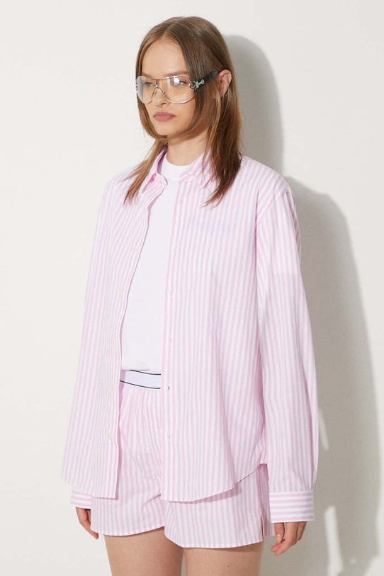 Sporty & Rich camicia in cotone SRC Embroidered