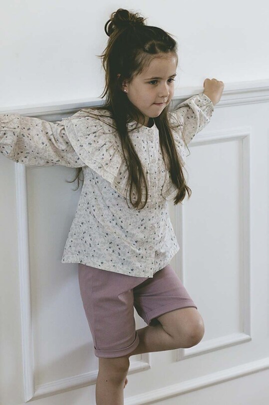 That's mine camasa de bumbac pentru copii Cinne cu modele alb 0640121
