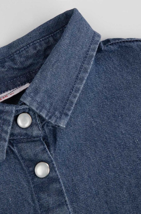 Coccodrillo camasa din denim pentru copii albastru WC4140101SCK
