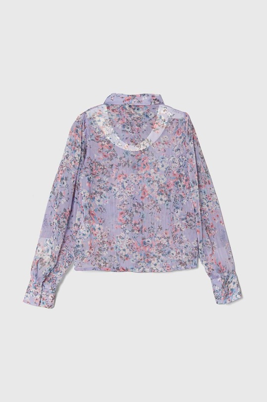 Pinko Up koszula dziecięca fioletowy S4PIJGSI096