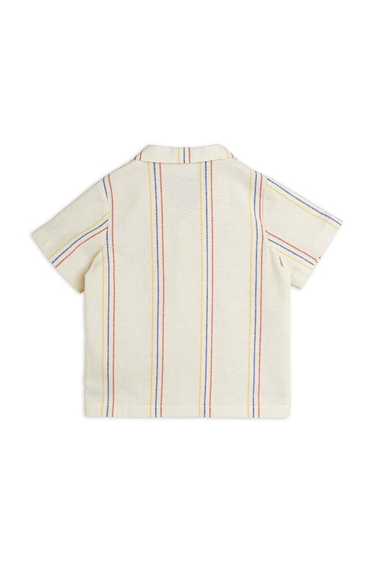 Chłopiec Mini Rodini koszula z domieszką lnu dziecięca 2422010011 beżowy
