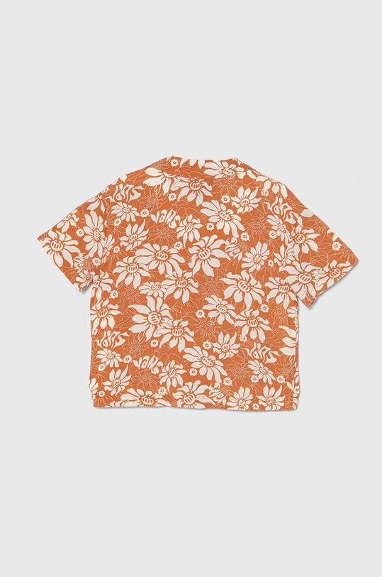 Παιδικό πουκάμισο Vans AMSTONE SS TOP GR VN000G8MEHC πορτοκαλί SS24