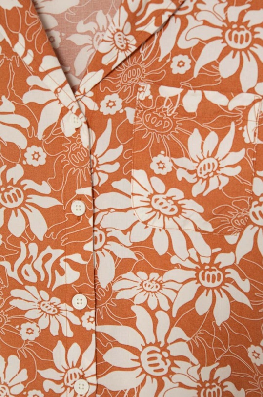 Chlapec Detská košeľa Vans AMSTONE SS TOP GR VN000G8MEHC oranžová