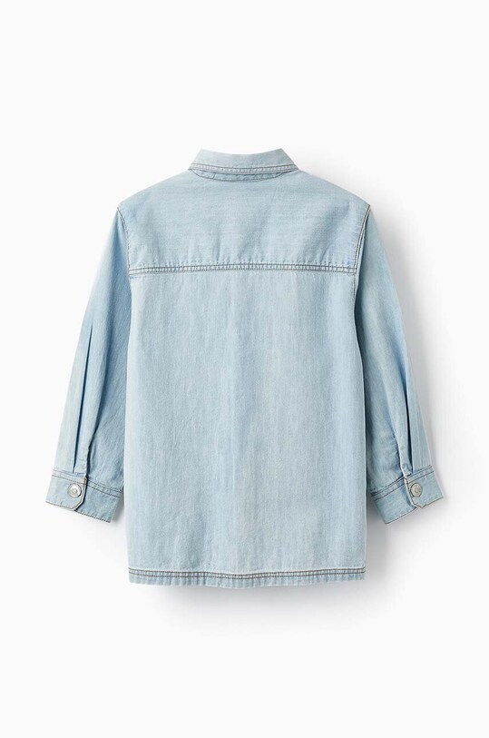 Παιδικό βαμβακερό πουκάμισο zippy 3105980202 μπλε SS24