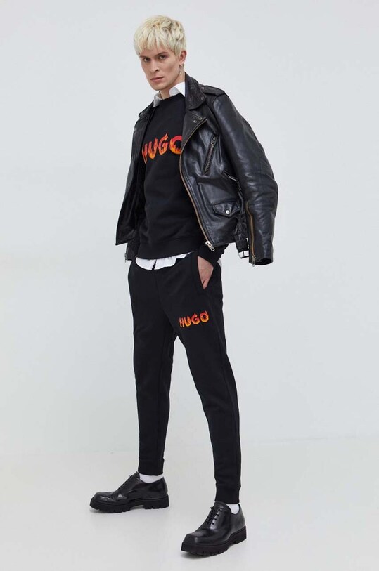 Odzież HUGO koszula bawełniana 50508268 biały