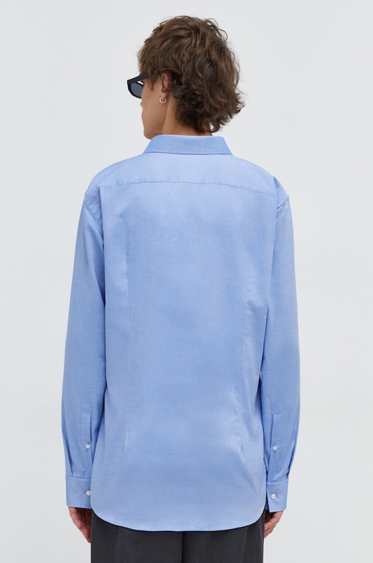 Odzież HUGO koszula bawełniana 50508268 niebieski