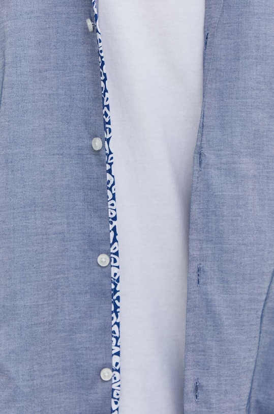 HUGO koszula bawełniana 50508268 szary