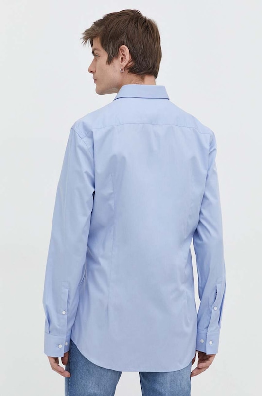 HUGO koszula bawełniana niebieski 50508294