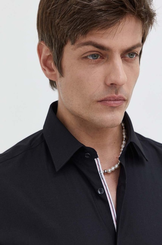 HUGO koszula bawełniana 50508294 czarny