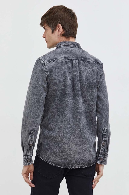 Odzież HUGO koszula jeansowa 50508625 szary