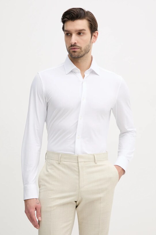 Πουκάμισο BOSS slim λευκό 50490393