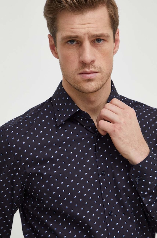 Košile BOSS 50508345 námořnická modř