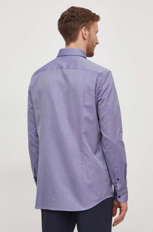 BOSS koszula bawełniana niebieski 50508401