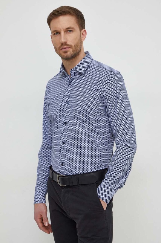 BOSS koszula wzorzyste granatowy 50508738