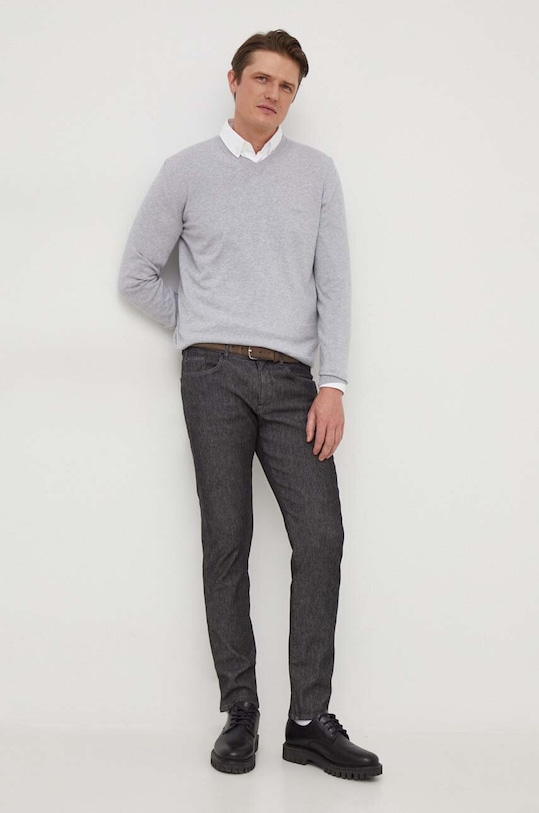 Îmbrăcăminte BOSS cămașă din bumbac 50508914 alb