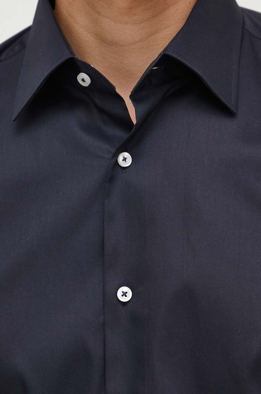 BOSS cămașă din bumbac 50511358 bleumarin