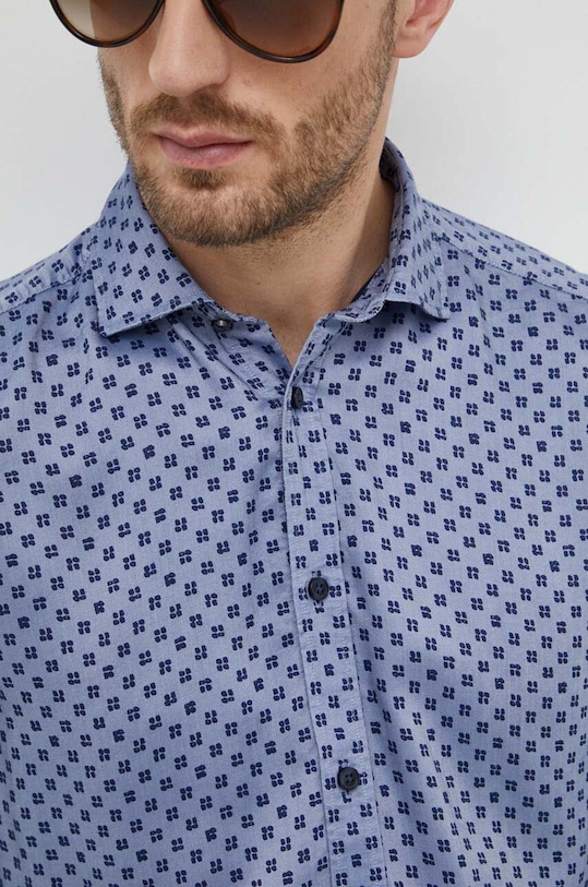 BOSS koszula 50508686 niebieski