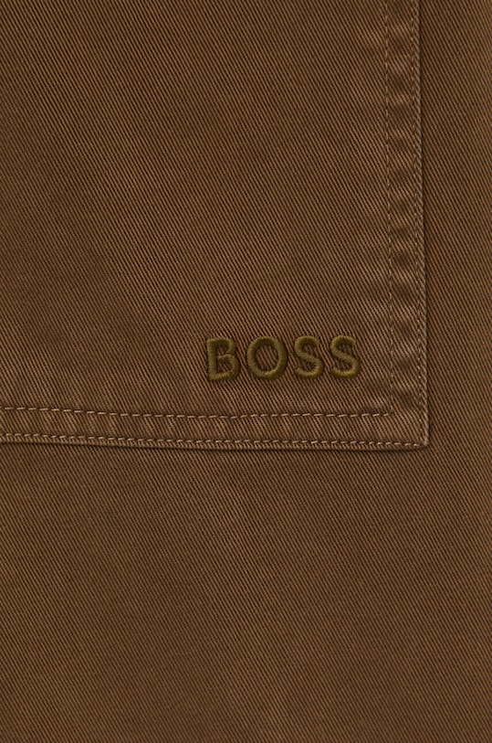 Bavlnená košeľa Boss Orange 50506734 hnedá