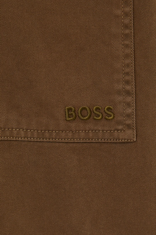 BOSS Orange cămașă din bumbac 50506734 maro