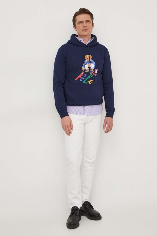 Odzież Polo Ralph Lauren koszula 710929344 fioletowy