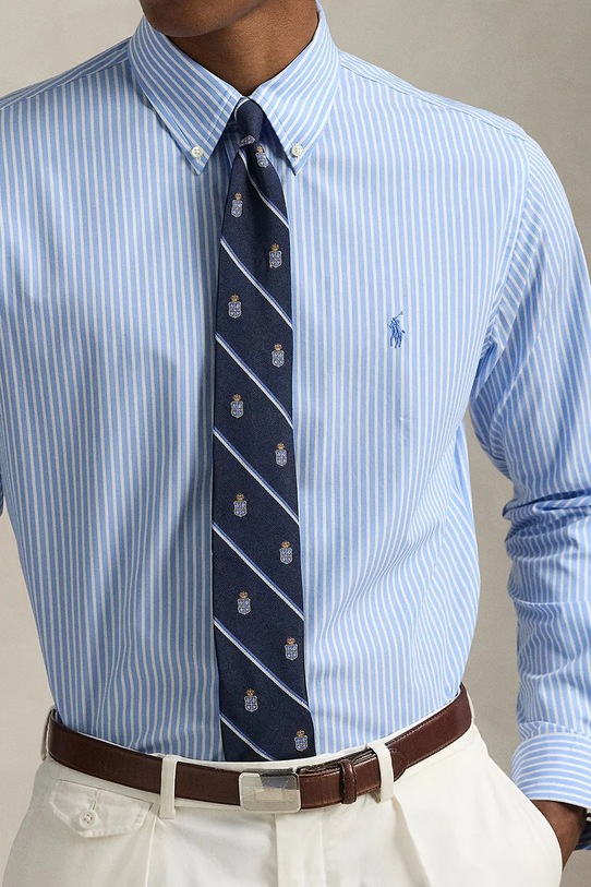 Ρούχα Πουκάμισο Polo Ralph Lauren 710929344 μπλε