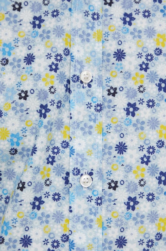 Paul&Shark koszula bawełniana 24413011CF niebieski SS24