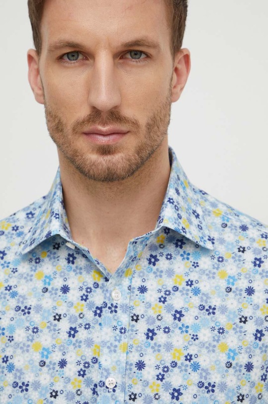 Paul&Shark koszula bawełniana 24413011CF niebieski