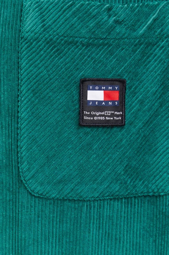 Tommy Jeans koszula sztruksowa DM0DM18324 zielony