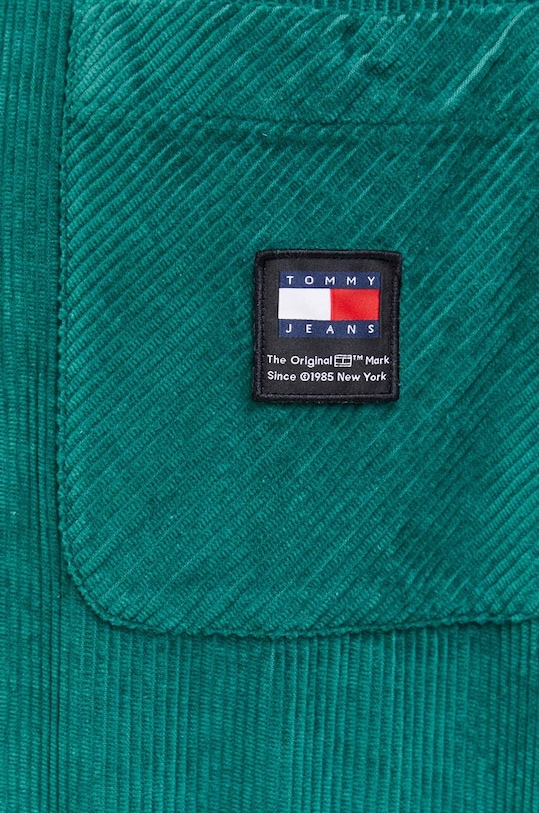 Tommy Jeans koszula sztruksowa DM0DM18324 zielony