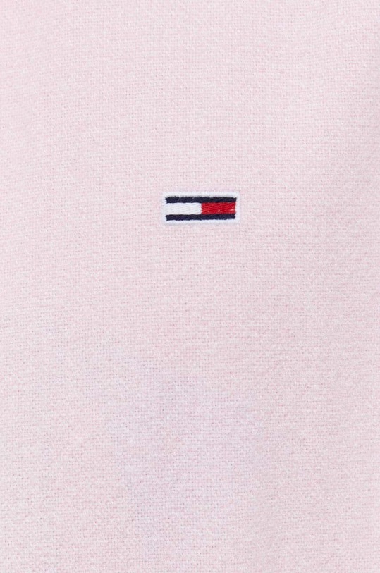 Tommy Jeans koszula bawełniana DM0DM18329 różowy SS24