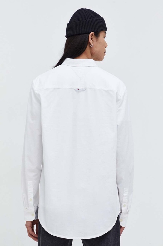 Tommy Jeans koszula bawełniana biały DM0DM18335