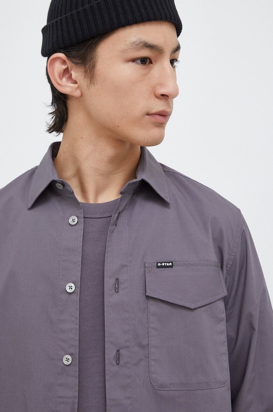 G-Star koszula fioletowy D23561.D308