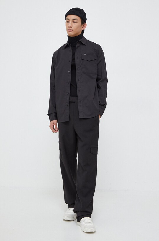 G-Star koszula D23561.D308 czarny SS24