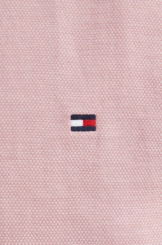 Tommy Hilfiger koszula bawełniana MW0MW33782 różowy SS24