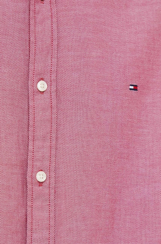 Košile Tommy Hilfiger MW0MW33782 burgundské SS24