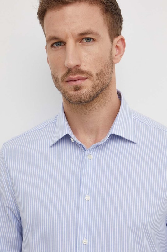 Košile Tommy Hilfiger MW0MW33838 modrá