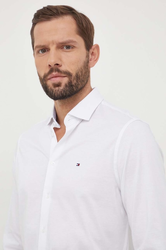 Košile Tommy Hilfiger bílá MW0MW34247