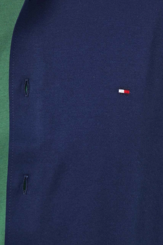 Tommy Hilfiger koszula bawełniana MW0MW34247 granatowy