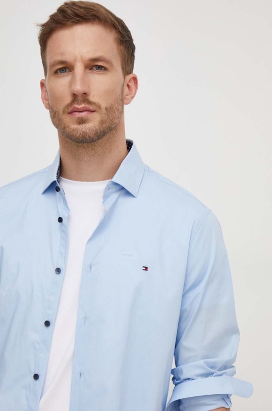 Košile Tommy Hilfiger MW0MW34259 modrá