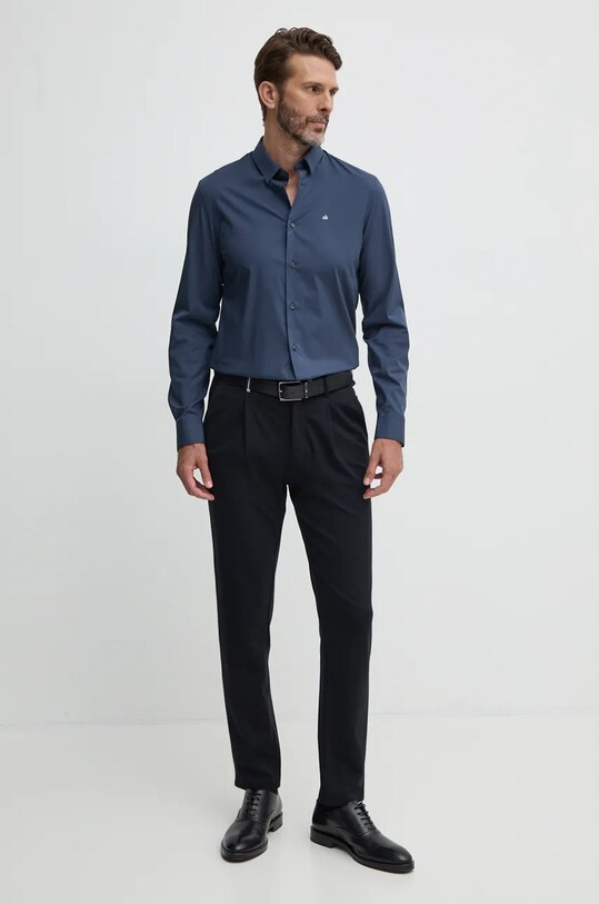 Oblečení Košile Calvin Klein K10K110856 tyrkysová