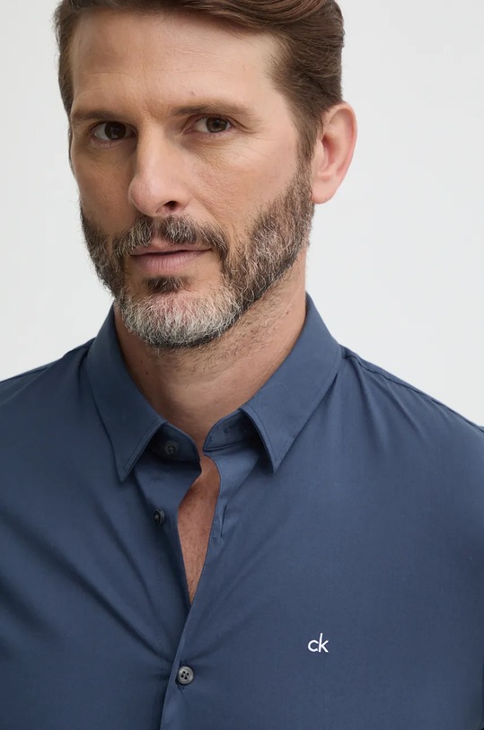 Košile Calvin Klein K10K110856 tyrkysová