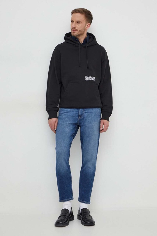 Košeľa Calvin Klein K10K112301 tmavomodrá