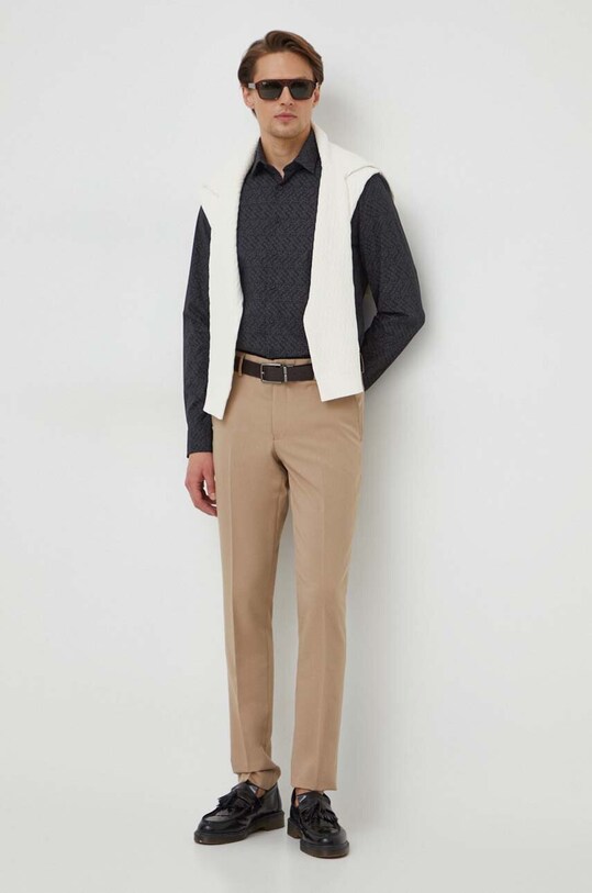 Сорочка Calvin Klein K10K112312 чорний SS24