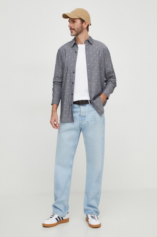 Одяг Сорочка Guess M4RH55.WFXX0 сірий