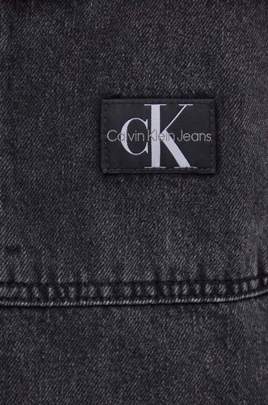 Calvin Klein Jeans kurtka jeansowa J30J324581 czarny