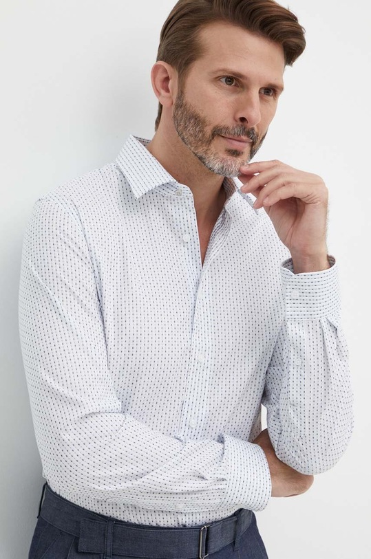 Košile Michael Kors slim modrá MK0DS01240