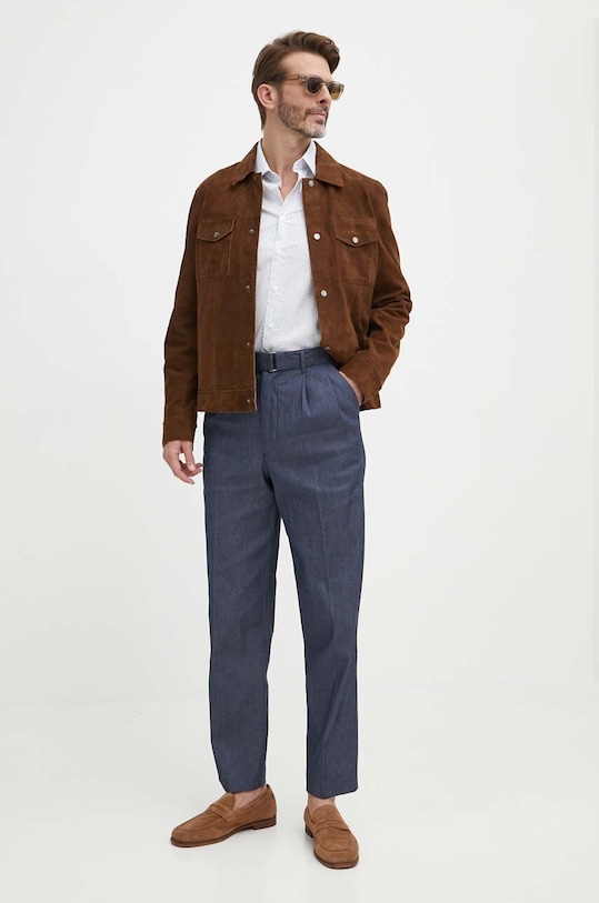 Oblečení Košile Michael Kors MK0DS01240 modrá