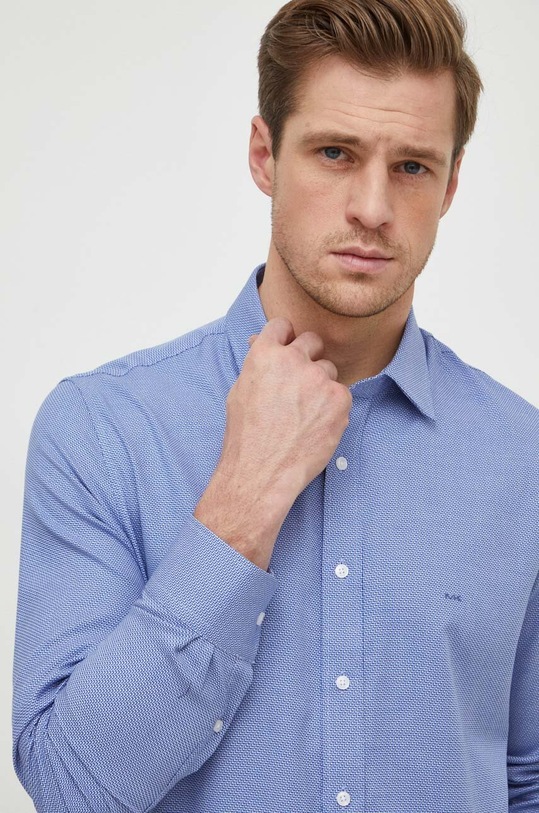 Michael Kors koszula wzorzyste niebieski MK0DS01243